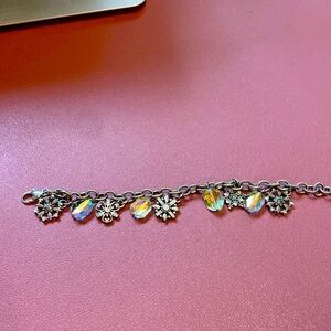 Brighton winter snowflake bracelet